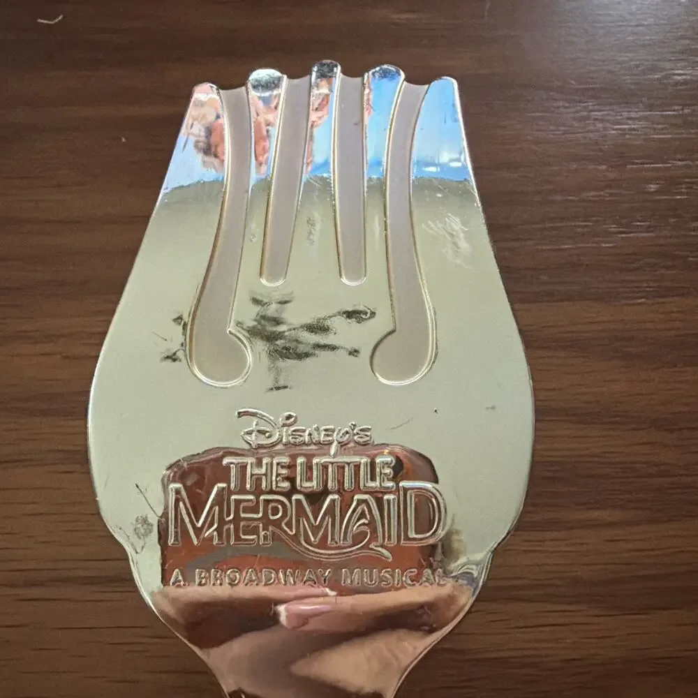 Disney Brush The Little Mermaid Ariel Dinglehopper Plastic Broadway Musical